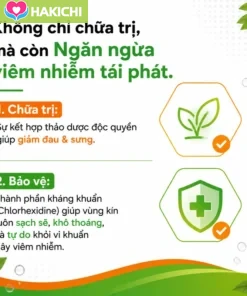 Kem điều trị bệnh trĩ chính hãng, giảm sưng đau vùng hậu môn, tiêu sưng, cầm máu và làm co búi trĩ, dùng cho cả nam - Ảnh 8