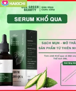 Serum khổ qua, mướp đắng handmade Lim farm - giảm mụn, sáng da, chăm sóc da mặt hiệu quả cho chị em - Ảnh 3