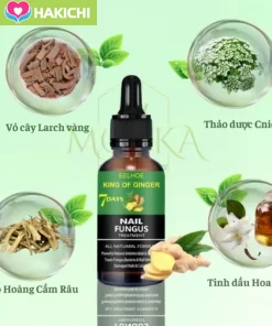 TINH CHẤT LOẠI BỎ NẤM MÓNG GINGER EELHOE 7 NGÀY - NẤM MÓNG LÂU NĂM CŨNG HẾT, CAM KẾT KHÔNG TÁI LẠI - Ảnh 8