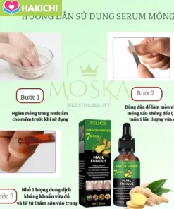 TINH CHẤT LOẠI BỎ NẤM MÓNG GINGER EELHOE 7 NGÀY - NẤM MÓNG LÂU NĂM CŨNG HẾT, CAM KẾT KHÔNG TÁI LẠI - Ảnh 9