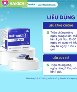 Viên hỗ trợ Cho Người Mất Ngủ - Nhất Nhất 4 - Hỗ trợ Bổ huyết, hoạt huyết, dưỡng tâm, an thần - Ảnh 4