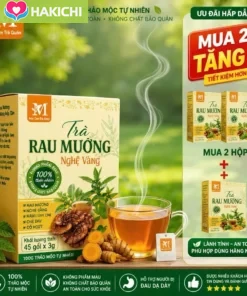 Trà Rau Mương Nghệ Vàng hỗ trợ Dạ dày - trào ngược HP - Ảnh 3