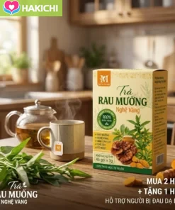 Trà Rau Mương Nghệ Vàng hỗ trợ Dạ dày - trào ngược HP - Ảnh 4