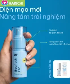 [CHÍNH HÃNG] Xịt Khử Mùi Hôi Nách, Hôi Chân, Mùi Cơ Thể BEUFRESH PRO Không Mùi, Giảm Mồ Hôi, Không Ố Vàng Áo 30ML - Ảnh 3